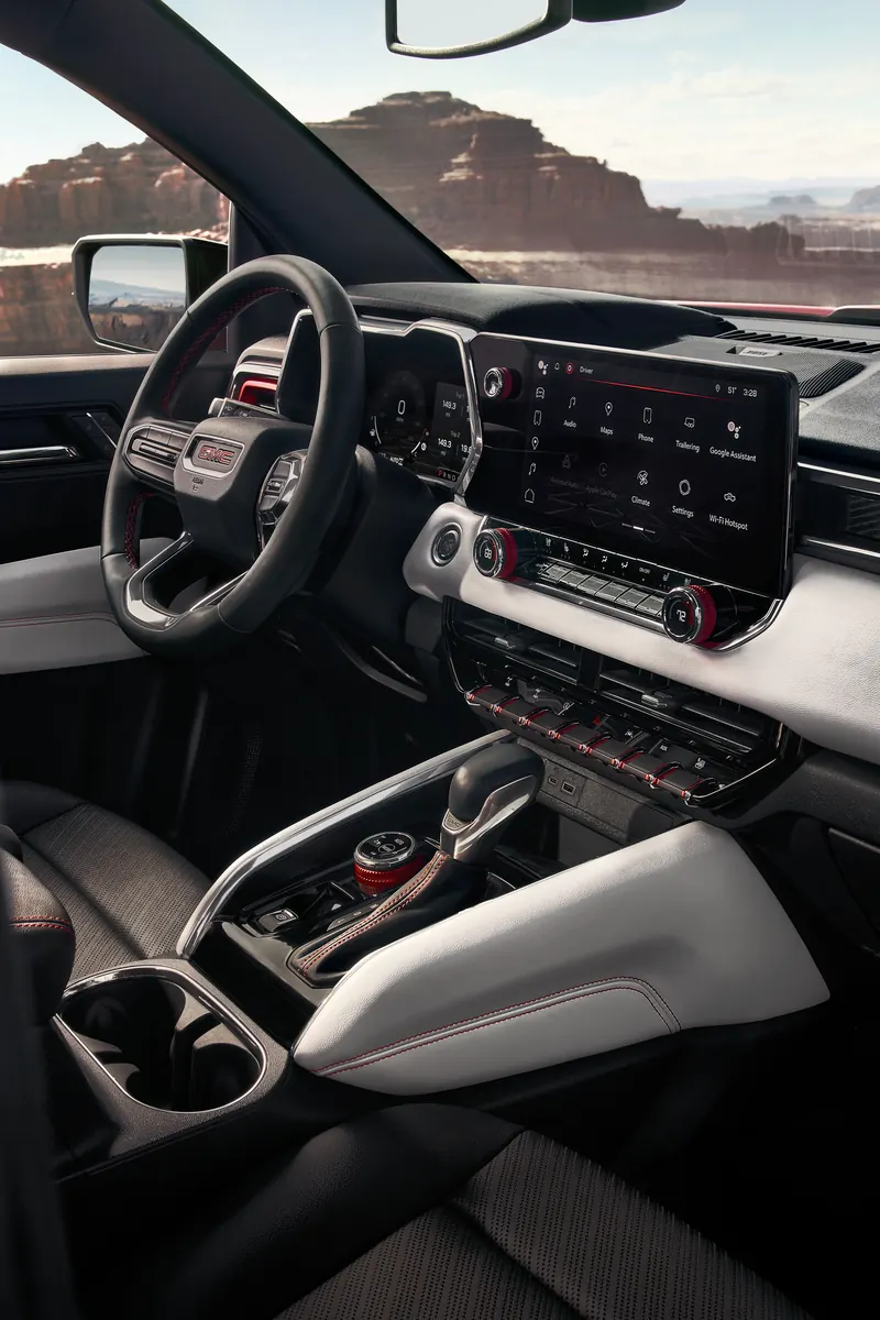 2026 GMC Canyon infotainment system at Wilson GMC Stillwater in Stillwater OK