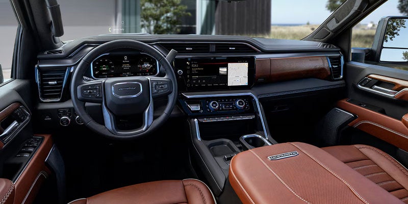 2026 GMC Sierra HD Interior Materials and Features Stillwater, OK