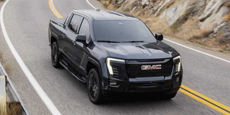 GMC Truck Showing Windshield Wipers