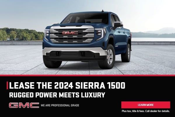 Lease the 2024 Sierra 1500 for $599/Month
