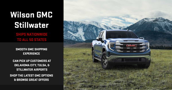 Wilson GMC Stillwater Nationwide Shipping Wilson GMC Stillwater Nationwide Shipping